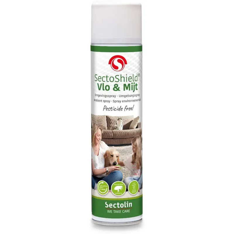Sectolin Sectoshield Environmental Spray Against Fleas And Mites 1