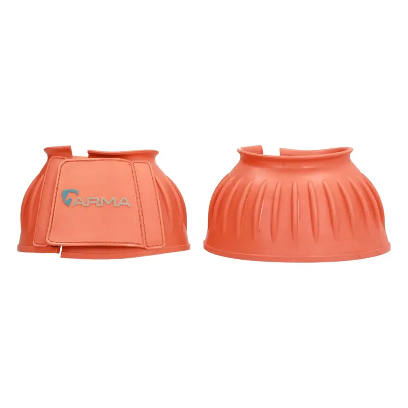 Shires Arma Touch-Close Jumping Boots – Orange 1