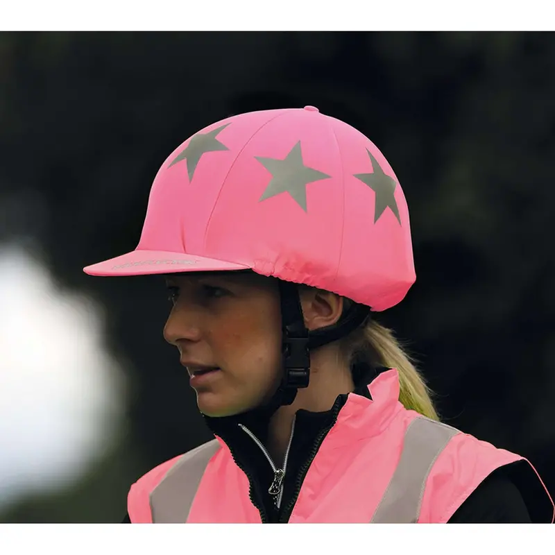 Shires Equi-Flector Team Beanie In Pink 1