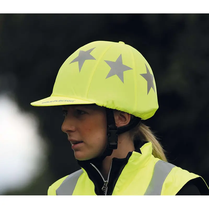Shires Equi-Flector Team Beanie In Yellow 1