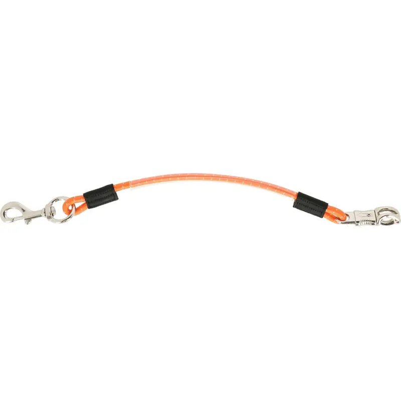 Shires Heavy-Duty Trailer Tie Rope – Orange 1