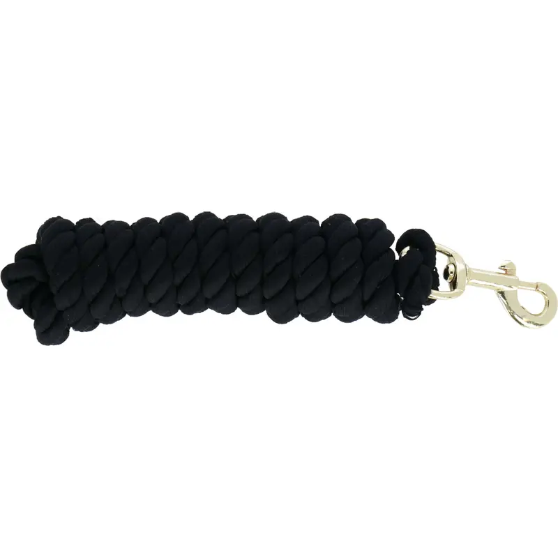 Shires Solid-Color Halter Rope In Black 1