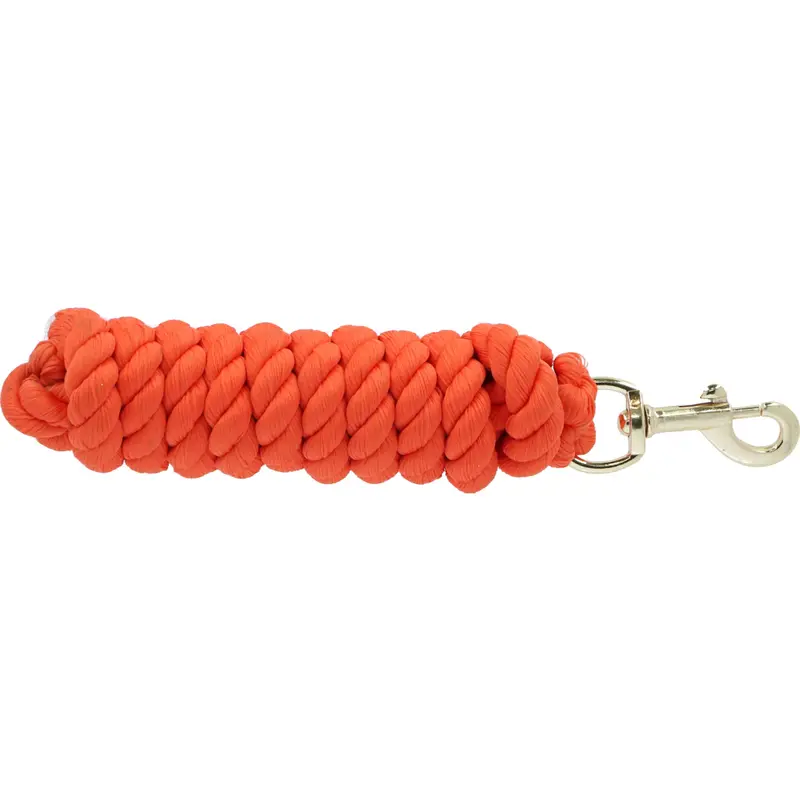 Shires Solid-Color Halter Rope In Orange 1