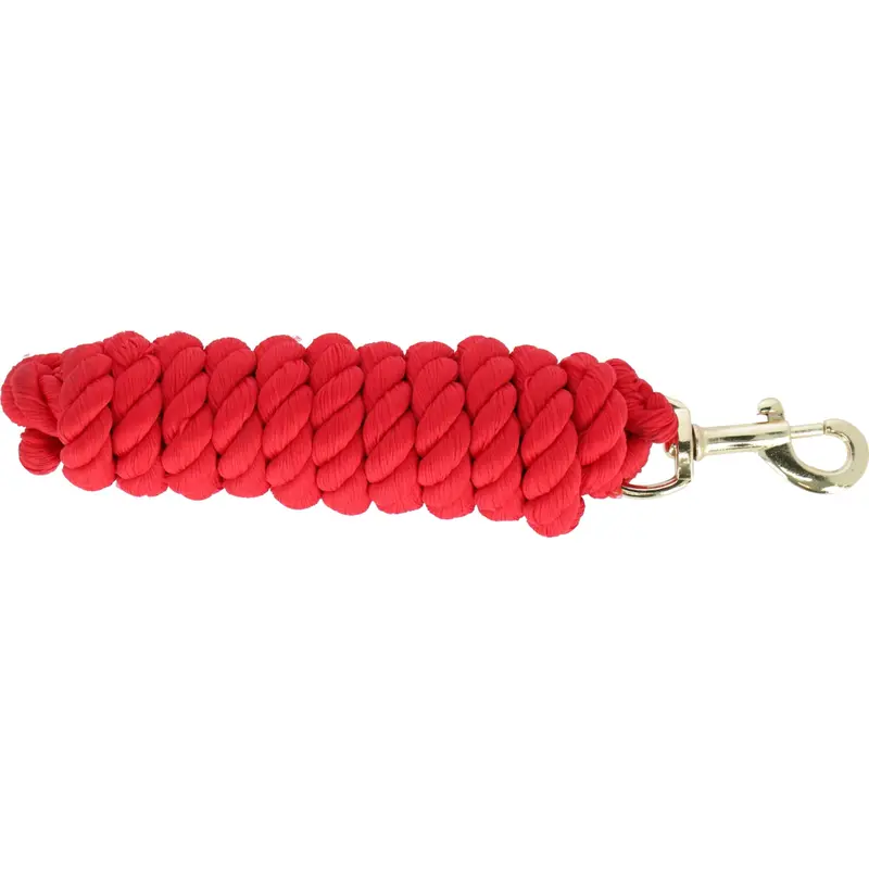 Shires Solid-Color Halter Rope In Red 1