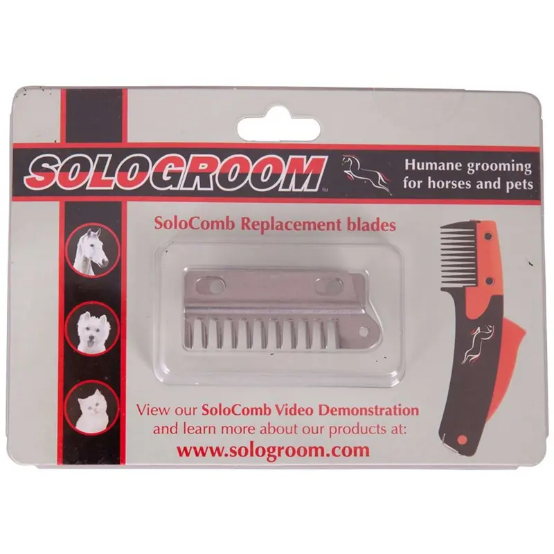 Solocomb Lames De Rechange Universelles Pour Peignes À Crinière 1
