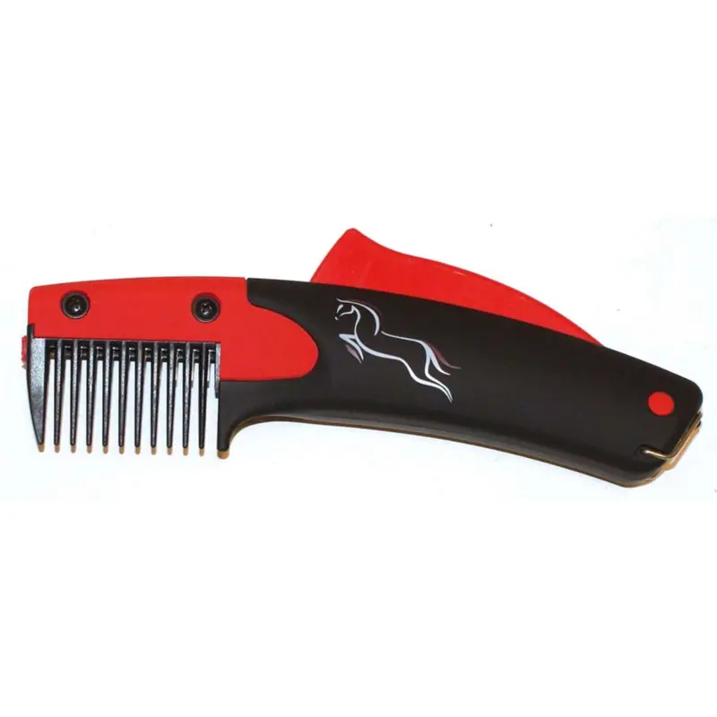 Solocomb Peigne Professionnel Pour Crinière, Modèle 2010 Rouge/Noir 1