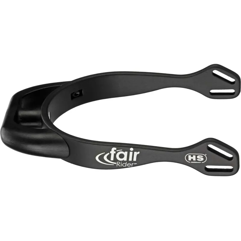 Sprenger Éperons Fairrider Demi-Plat, Style Minimaliste Noir/Noir 1