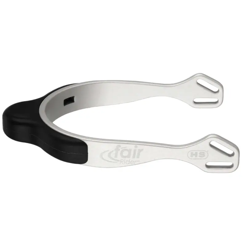 Sprenger Fairrider Round Spur – Silver And Black 1