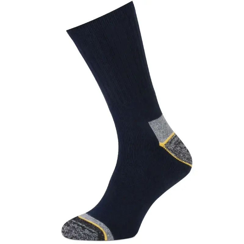 Stapp Yellow All-Round Socks 2-Pack Navy 1