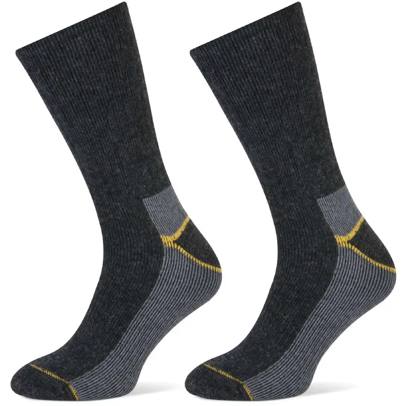Stapp Yellow Thermal Socks 2-Pack Gray 1