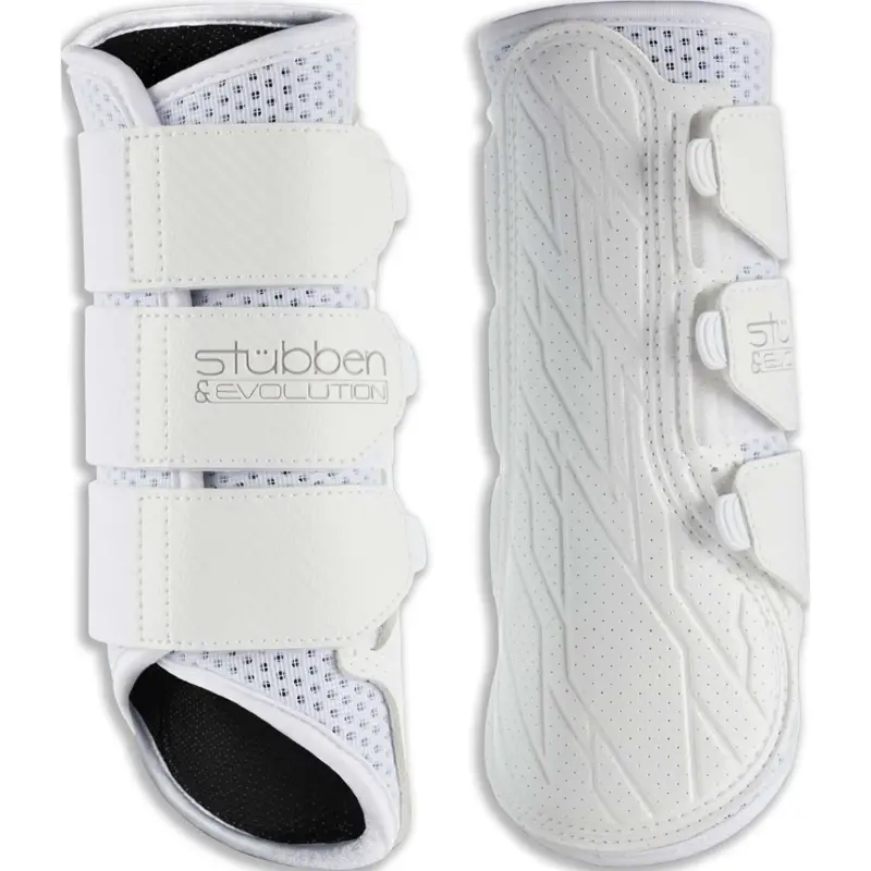 Stübben Airflow Closed-Top Horse Boots – White 1