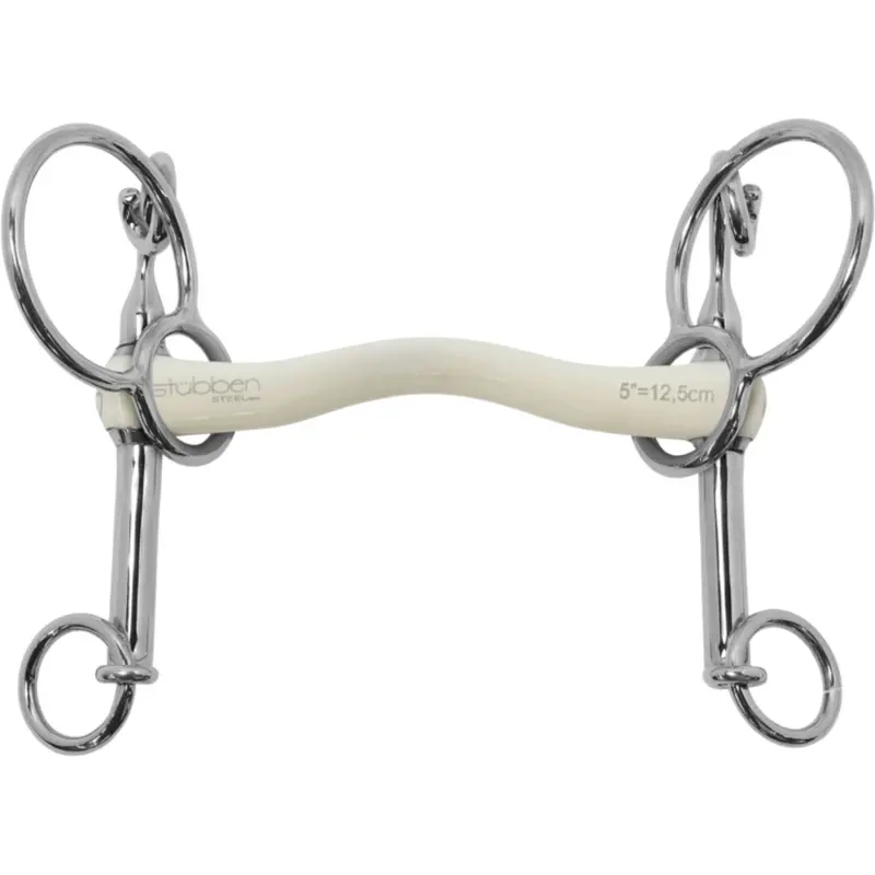 Stübben Baby Pelham Bit – Fine Line Flex, 16Mm Swales Design 1