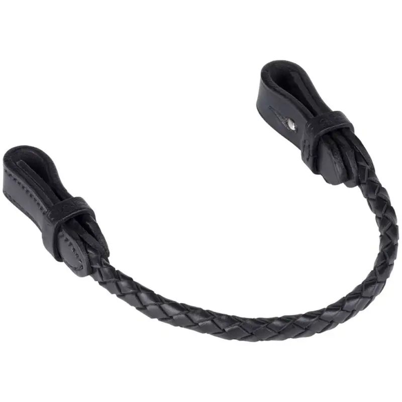 Stübben Black Braided Saddle Strap Liners 1