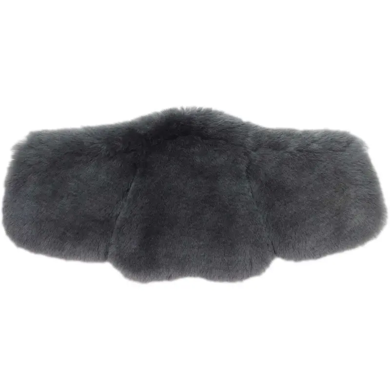 Stübben Equi-Soft Lambskin Girth Cover By Mattes – Graphite Grey 1
