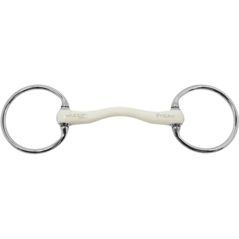 Stübben Fine Line Flex Ported Barrel Snaffle Bit – 16Mm 1