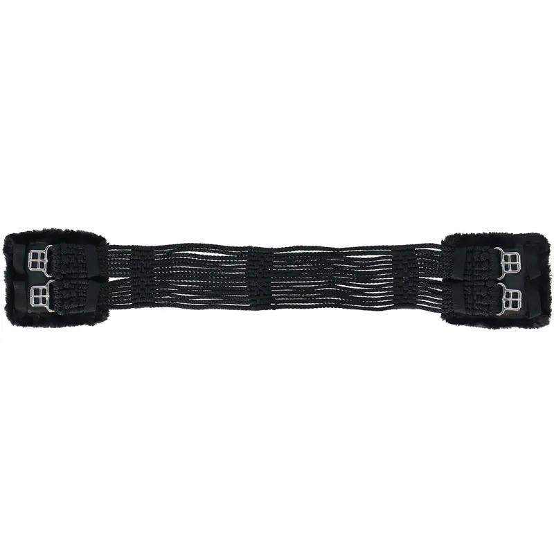 Stübben Padded Cord Girth With Stainless Steel Buckles – Black 1