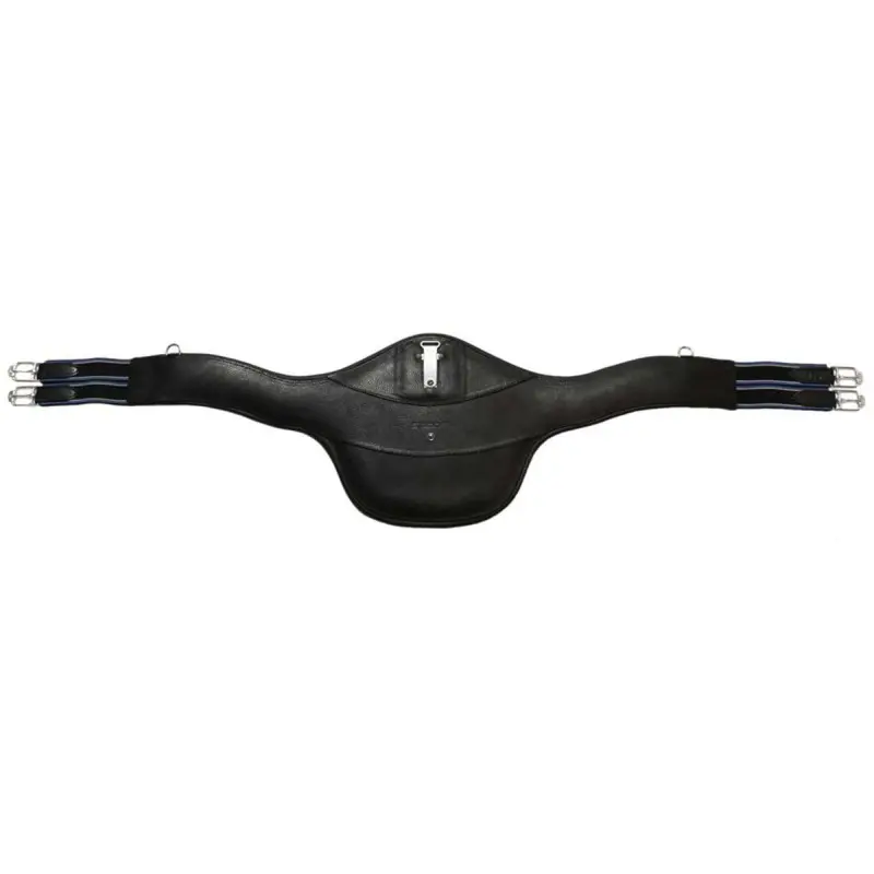 Stübben Pro-Jump Safety Stirrup Leathers – Black 1