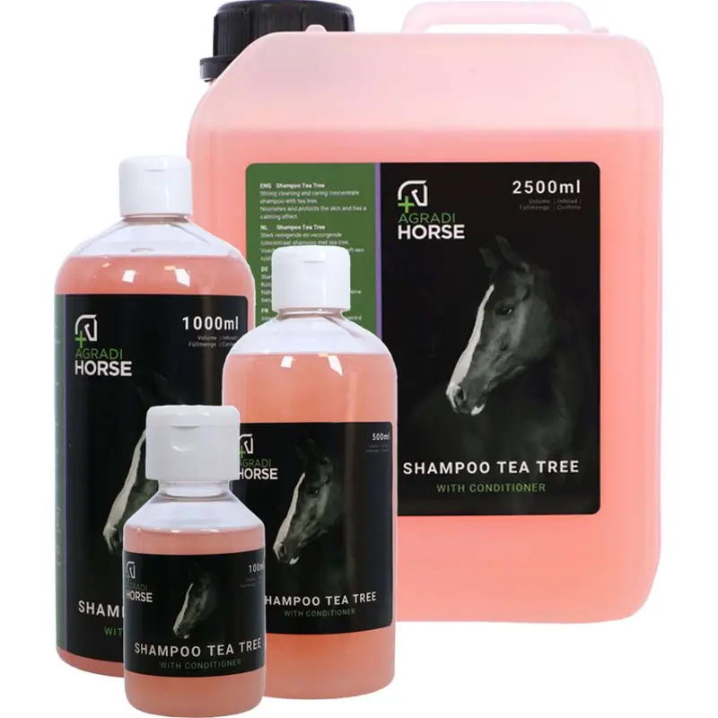 Tea Tree Shampoo For Equine Coat Care 1