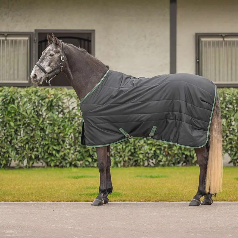 Velder Horsewear 210D Stable Blanket With 100G Fill – Black 1