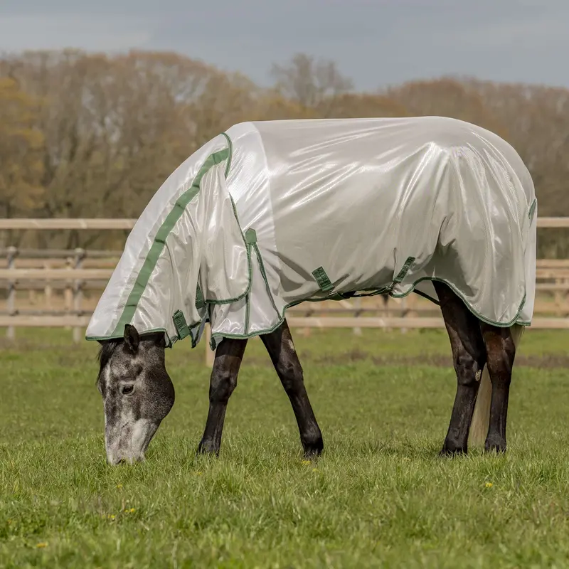 Velder Horsewear Silver Mesh Fly Sheet With Detachable Neck Cover 1