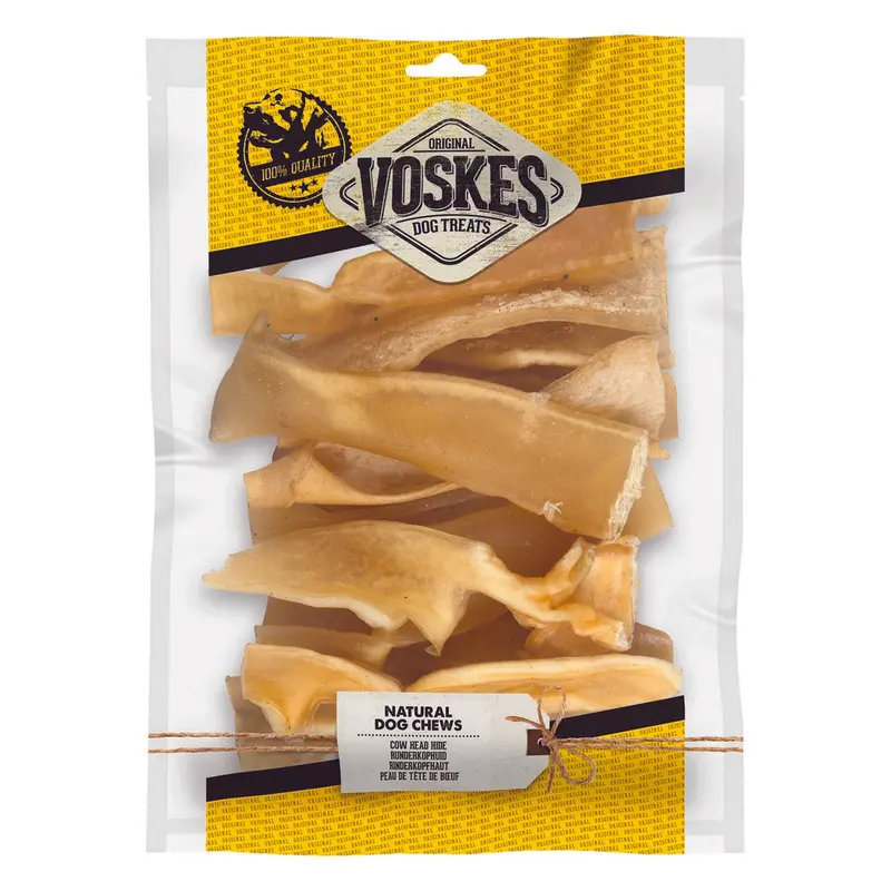 Voskes Beef Head Skin Chew 1