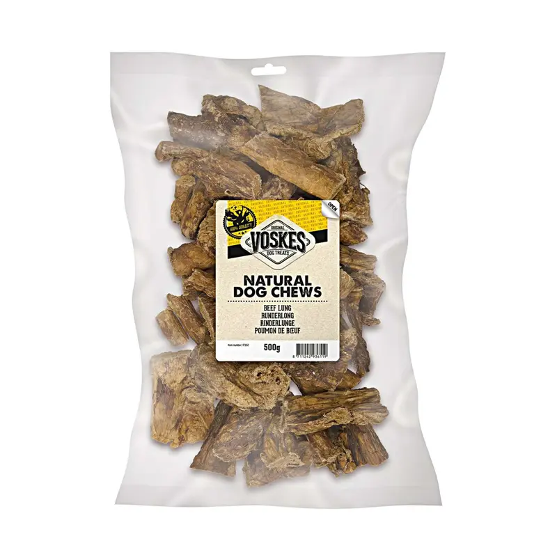 Voskes Beef Lung Dog Chews 1