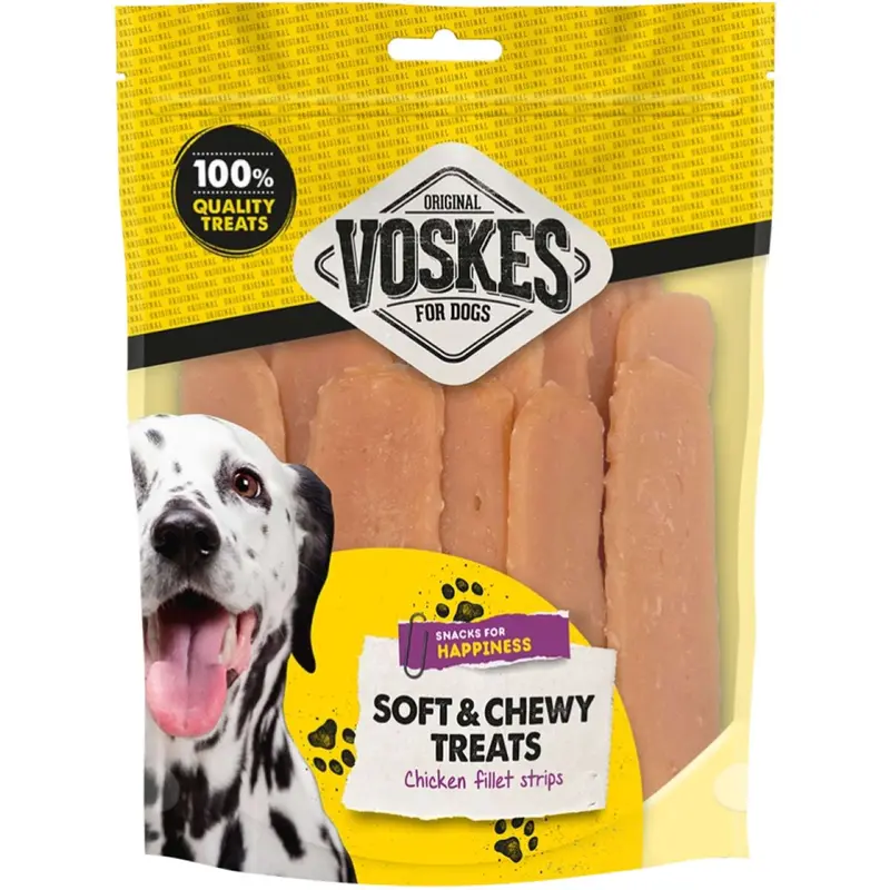 Voskes Chicken Breast Strips For Dogs 1