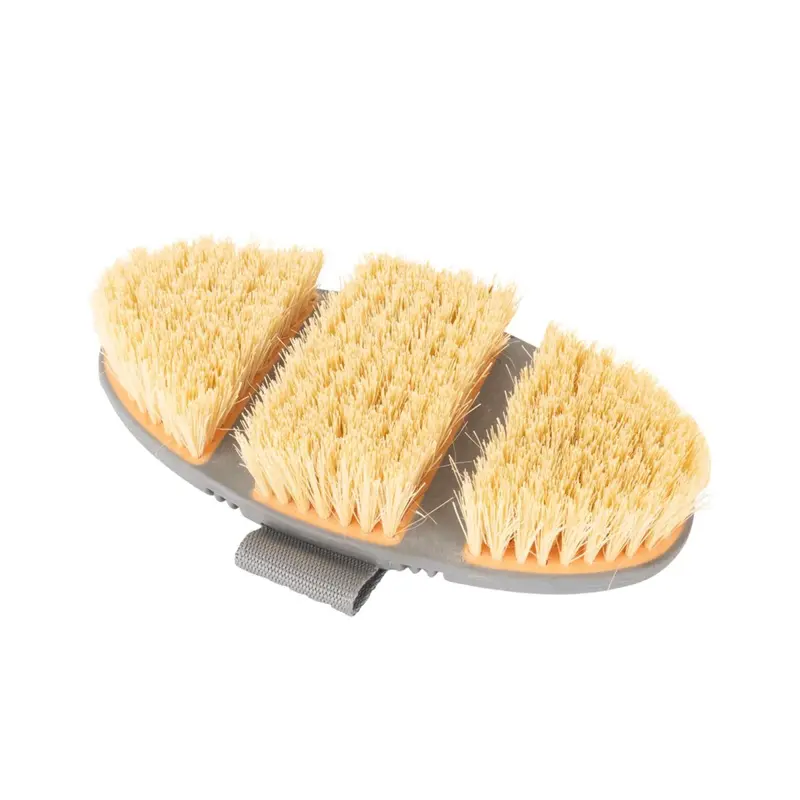 Waldhausen Flex Grooming Brush – Peach & Chrome Grey 1