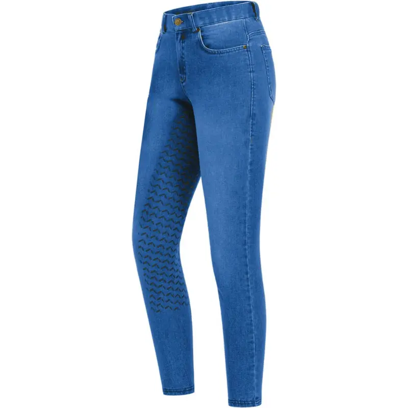 Waldhausen Luna Women'S Light Blue Riding Tights 1