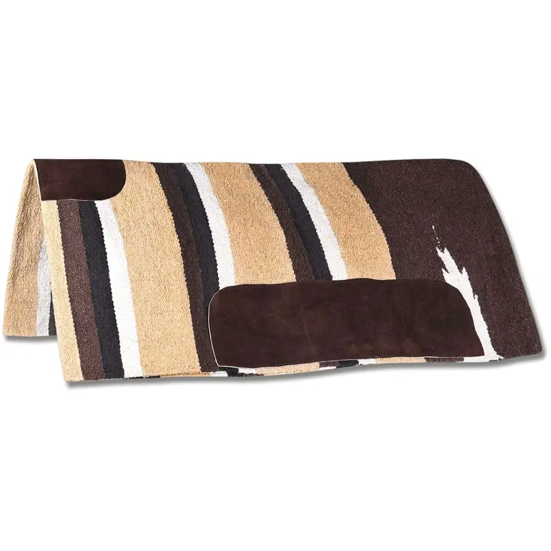 Waldhausen Navajo-Inspired Brown And Beige Western Saddle Pad 1