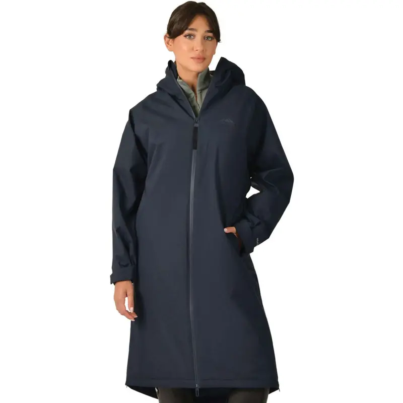 Weatherbeeta All-Weather Long Field Coat In Navy 1
