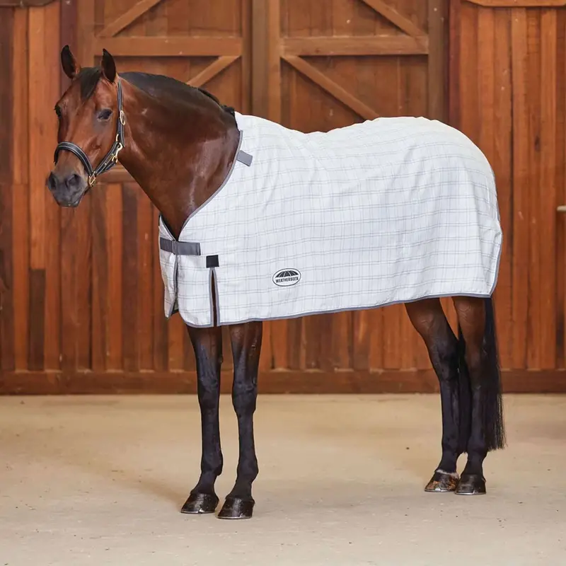 Weatherbeeta Comfitec Cotton Sheet Liner – White And Grey 1
