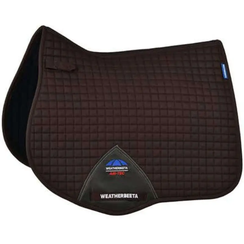 Weatherbeeta Prime Air-Tec All-Purpose Saddle Pad In Chocolate 1