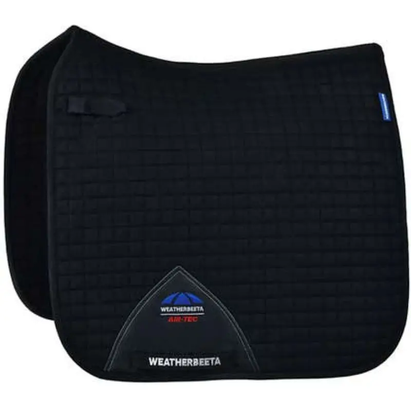 Weatherbeeta Prime Air-Tec Dressage Saddle Pad In Black 1