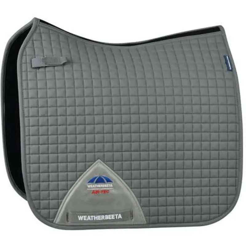Weatherbeeta Prime Air-Tec Dressage Saddle Pad In Gray 1