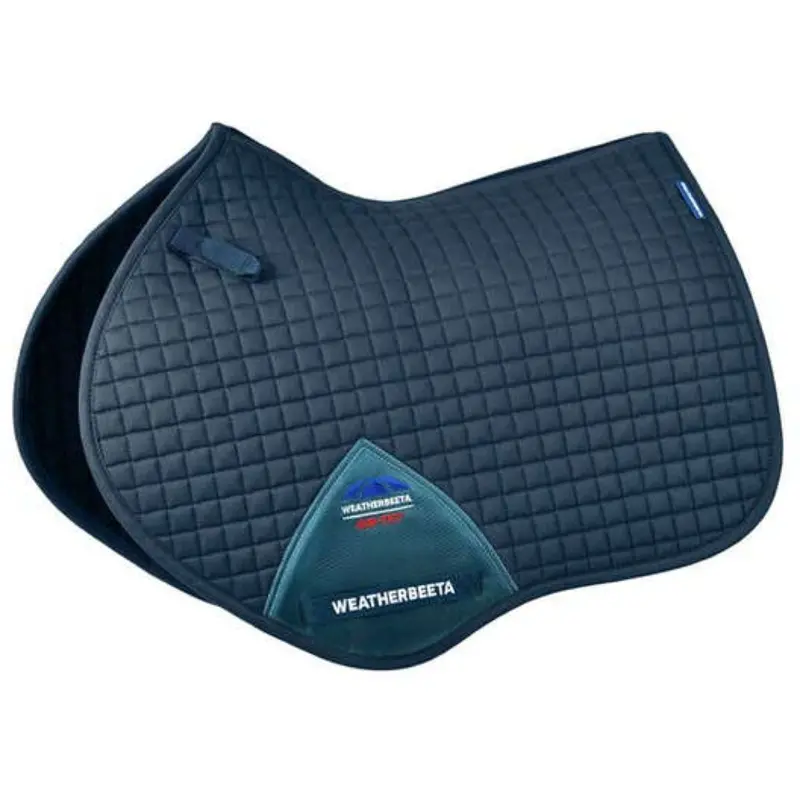 Weatherbeeta Prime Air-Tec Jumping Saddle Pad In Midnight Teal 1