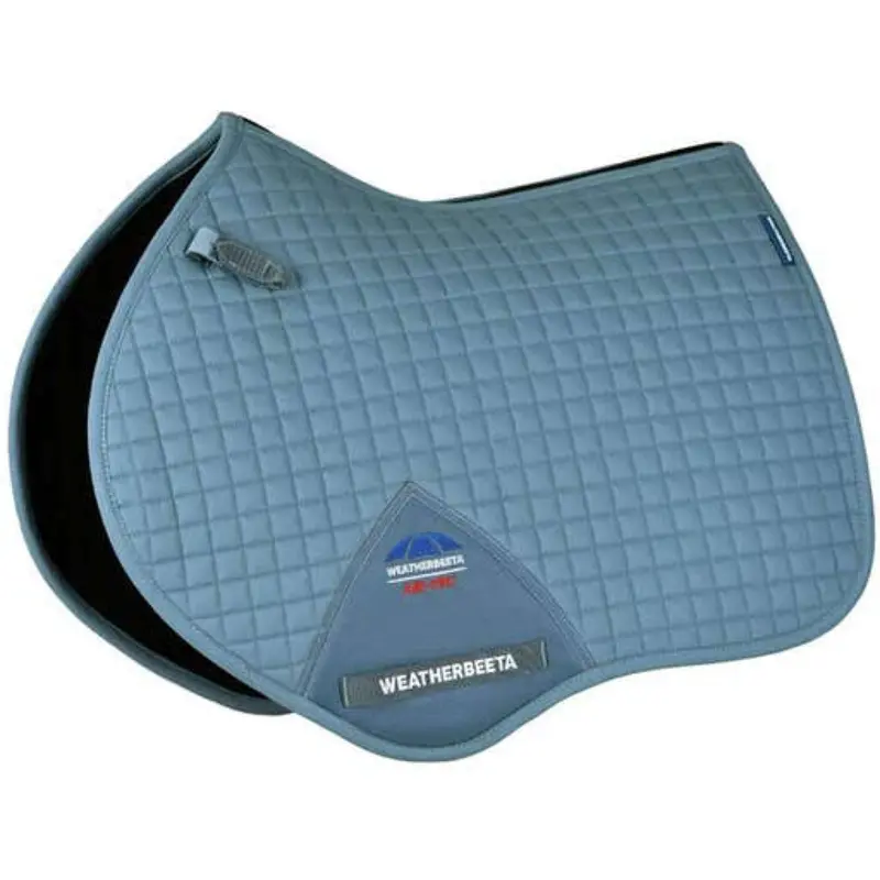 Weatherbeeta Prime Air-Tec Jumping Saddle Pad In Washed Denim 1