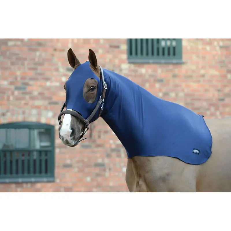 Weatherbeeta Stretch Neck Cover For Horses, Navy Blue 1