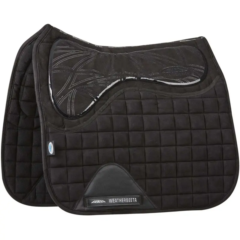 Weatherbeeta Ultra Grip Dressage Saddle Pad – Black 1