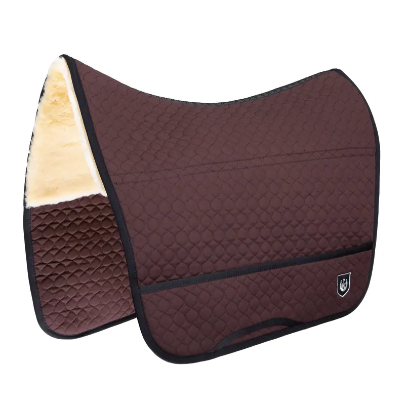 Werner Christ Iberica Bareback Pad – Field Design In Brown/Natural 1