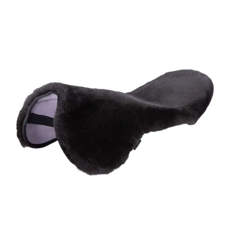 Werner Christ Sheepskin Saddle Topper In Brown 1