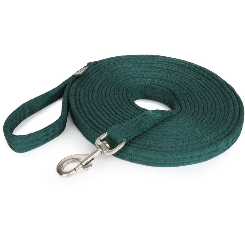 Wessex Longe Faible Forest Green Horse Lead 1
