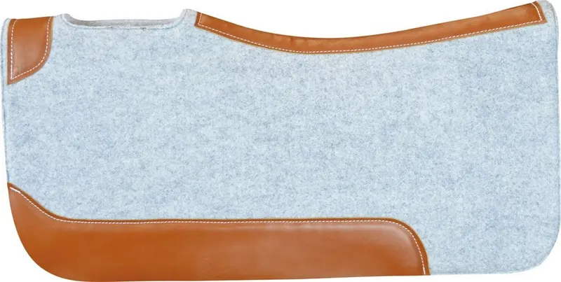 Westride Felt Saddle Pad In Gray 1