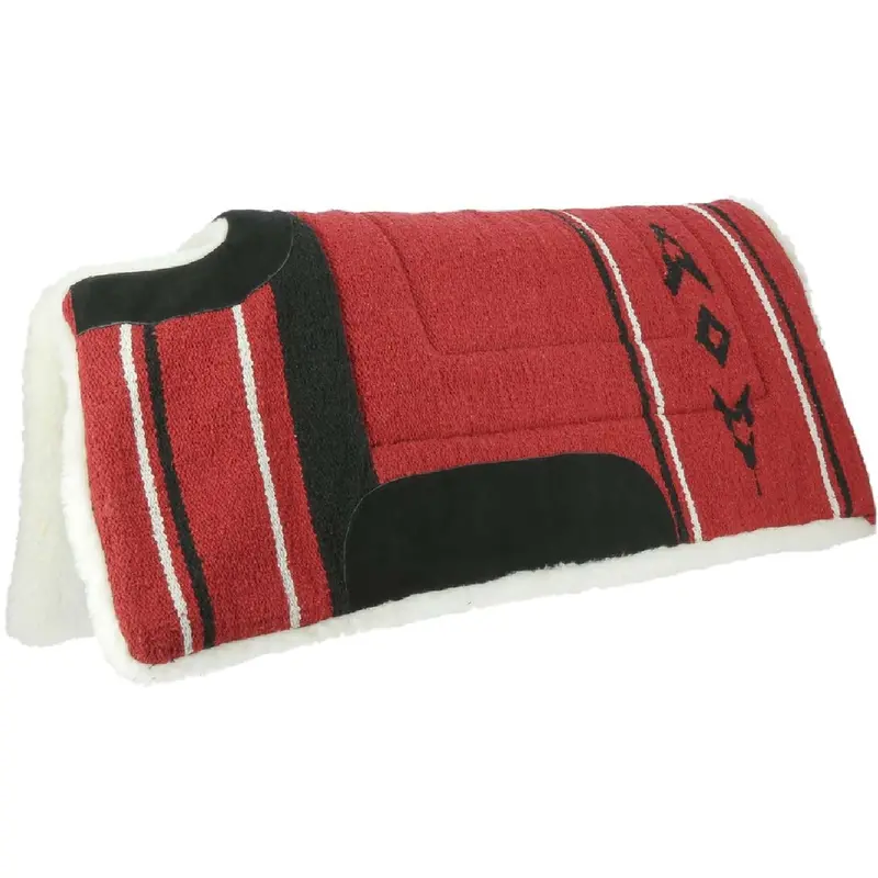 Westride Navajo-Print Saddle Cushion In Red 1