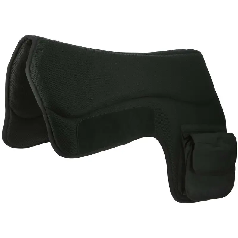 Westride Western Saddle Pad With Integrated Storage Pockets – Black 1