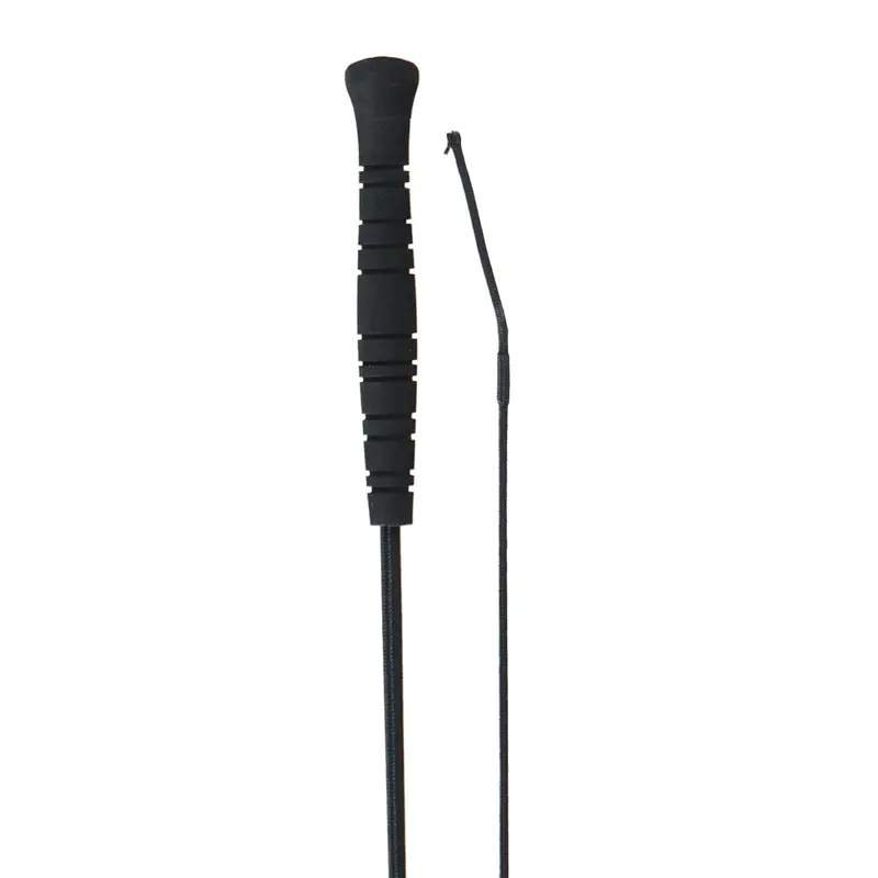 Whip & Go Dressage Whip With Non-Slip Foam Grip – Black 1