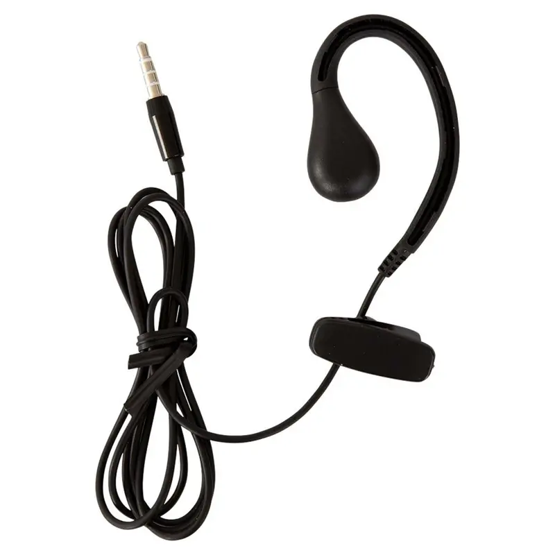 Whis Flexible Earpiece With Cap – Black 1