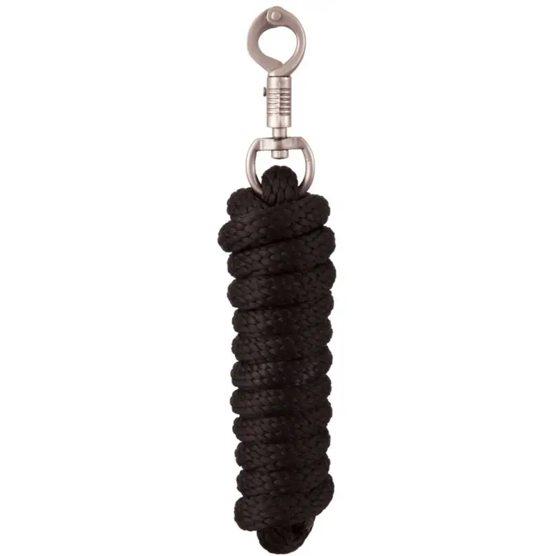 Xcellence Halter Rope With Panic Snap – Black 1
