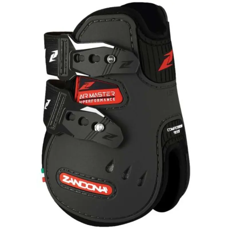 Zandona Air Master H-Performance Long Black Fetlock Guards 1