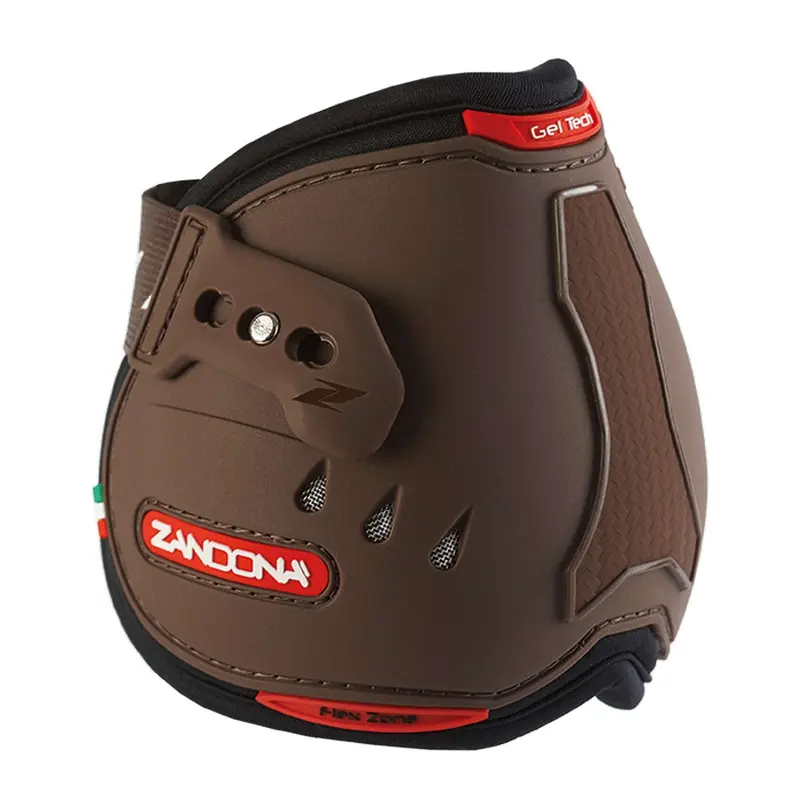 Zandona Carbon Air Equi Lifter Brown Fetlock Protectors 1